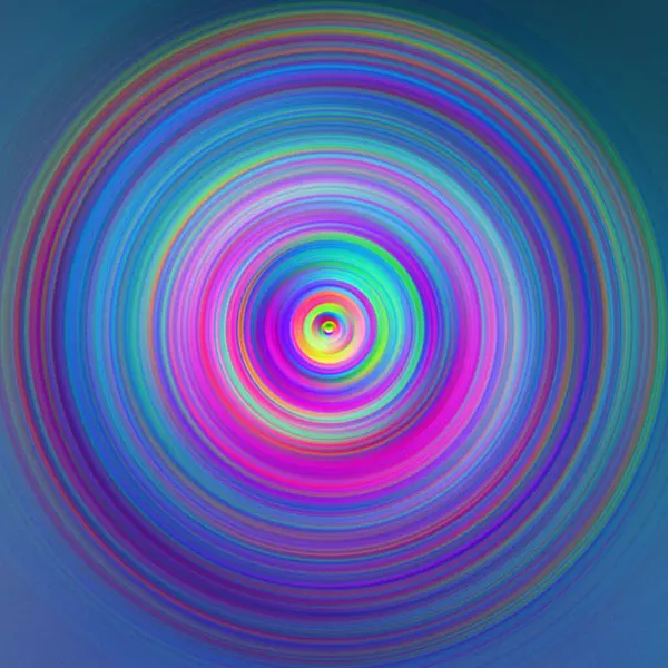 Renkli radyal hareket efekti. Soyut yuvarlanmış arkaplan.