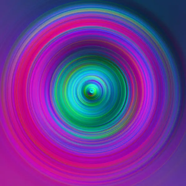 Renkli radyal hareket efekti. Soyut yuvarlanmış arkaplan.
