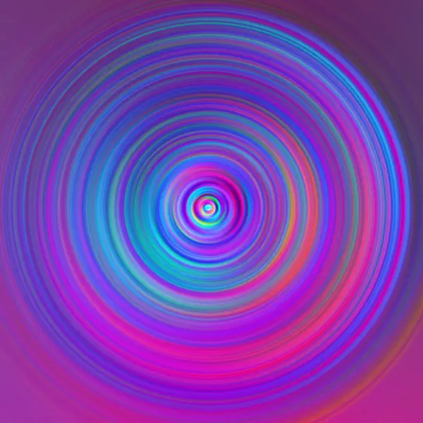 Renkli radyal hareket efekti. Soyut yuvarlanmış arkaplan.