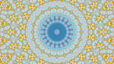 Renkli soyut arka plan. Fantezi mandala konsepti.