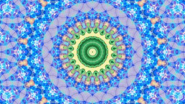 Renkli soyut arka plan. Fantezi mandala konsepti.