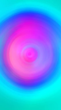 Radyal bulanıklık efektli soyut mavi, pembe, mor arkaplan 