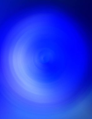 Radyal bulanıklık efektli soyut mavi arkaplan 