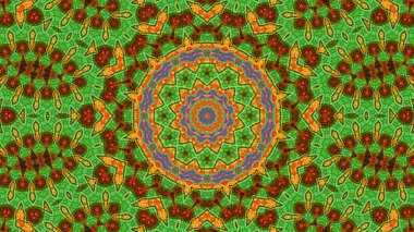 Renkli soyut arka plan. Fantezi mandala konsepti.