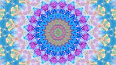 Renkli soyut arka plan. Fantezi mandala konsepti.