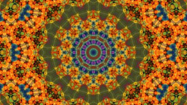 Renkli soyut arka plan. Fantezi mandala konsepti.