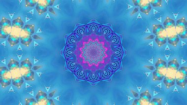 Renkli soyut arka plan. Fantezi mandala konsepti.