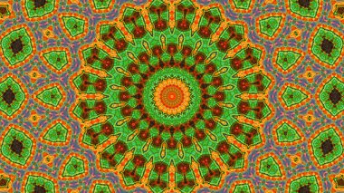 Renkli soyut arka plan. Fantezi mandala konsepti.