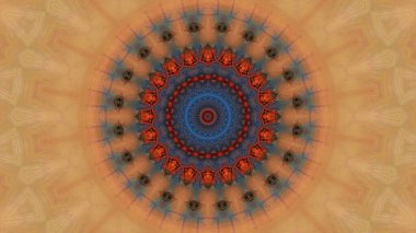 Renkli soyut arka plan. Fantezi mandala konsepti.