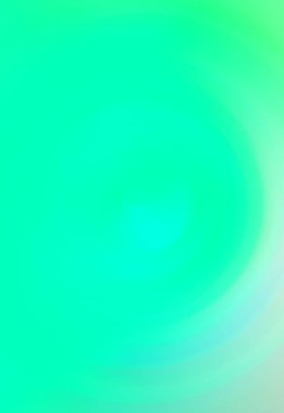 Soyut yeşil, radyal bulanıklık efektli mavi arkaplan 