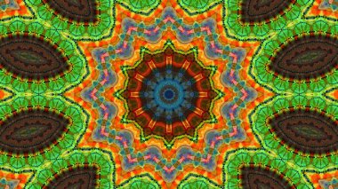 Renkli soyut arka plan. Fantezi mandala konsepti.