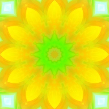 soyut renkli mandala arkaplanı, kaleyidoskopik doku