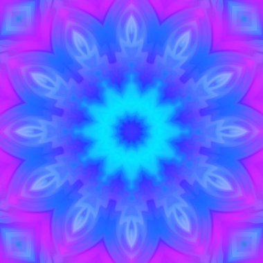 soyut renkli mandala arkaplanı, kaleyidoskopik doku