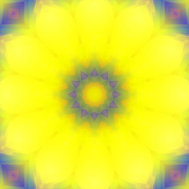 soyut renkli mandala arkaplanı, kaleyidoskopik doku