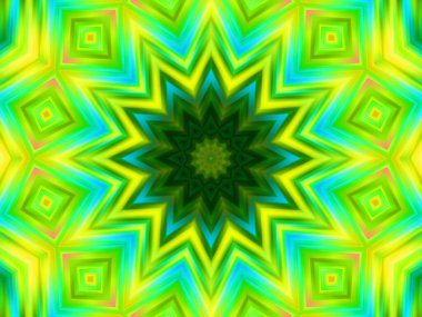 soyut renkli mandala arkaplanı, kaleyidoskopik doku