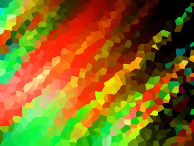 Soyut çokrenkli arkaplan, geometrik doku
