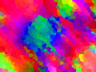 Soyut renkli doku, kristalize arkaplan