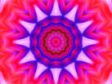 soyut renkli mandala arkaplanı, kaleyidoskopik doku