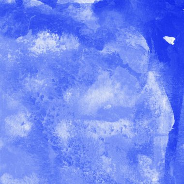 soyut mavi arkaplan, suluboya boya dokusu 