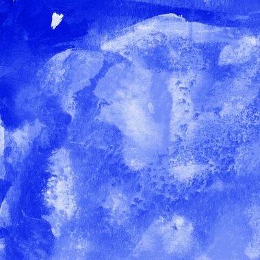 soyut mavi arkaplan, suluboya boya dokusu 