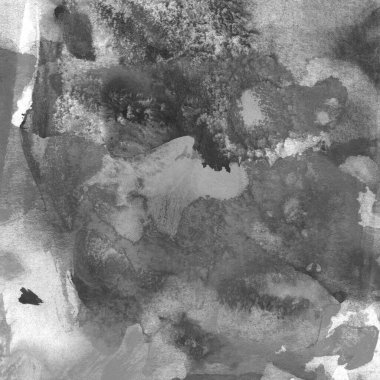 Gri soyut suluboya boya dokusu