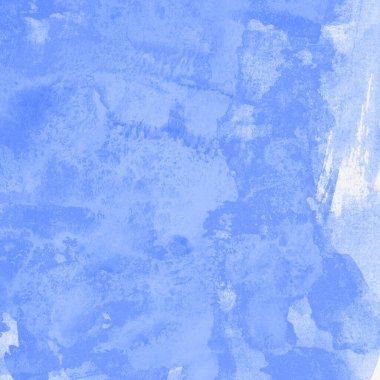 soyut mavi arkaplan, suluboya boya dokusu 