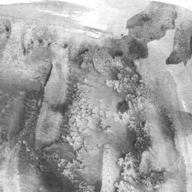 Gri soyut suluboya boya dokusu