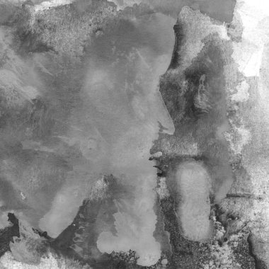 Gri soyut suluboya boya dokusu