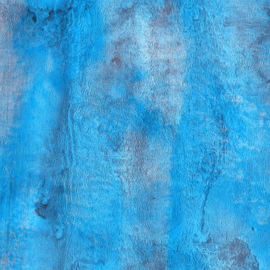 Soyut arkaplanda mavi suluboya boya