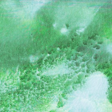 Soyut yeşil suluboya sanat eseri. fırça boyalı dijital resim. renkli yaratıcı suluboya çizimi.