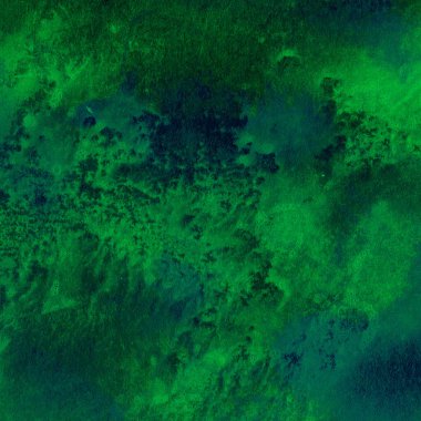 Soyut yeşil suluboya sanat eseri. fırça boyalı dijital resim. renkli yaratıcı suluboya çizimi.