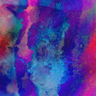 Suluboya desenli soyut arkaplan 