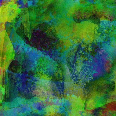 suluboya boya desenli soyut renkli arkaplan