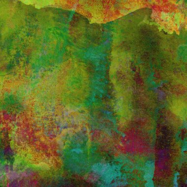 Soyut suluboya tasarımı, boyalı dokuya yakın çekim. Asgari arkaplan.