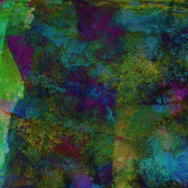 Sulu Boya doku ile yeşil arka plan