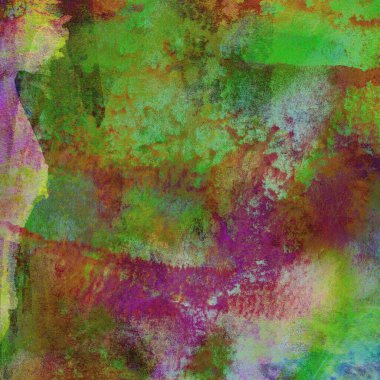 Sulu Boya doku ile yeşil arka plan