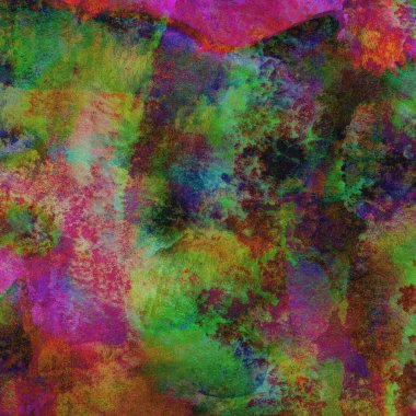 Soyut suluboya tasarımı, boyalı dokuya yakın çekim. Asgari arkaplan.