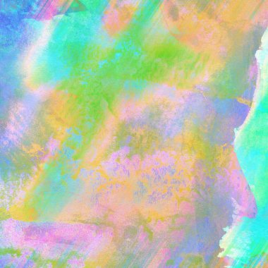 Sulu Boya doku ile yeşil arka plan