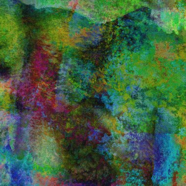 Sulu Boya doku ile yeşil arka plan