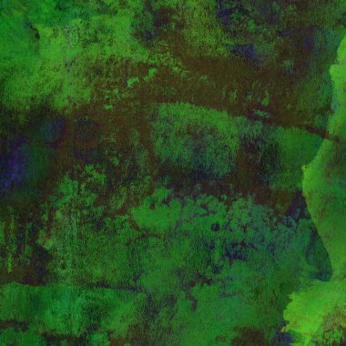 Yeşil suluboya desenli soyut arkaplan