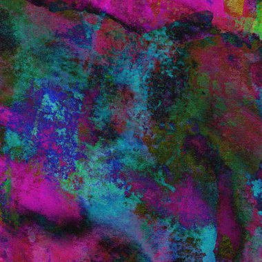 Soyut suluboya tasarımı, boyalı dokuya yakın çekim. Asgari arkaplan.