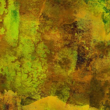 Soyut turuncu, sarı suluboya arka plan. el boyası dokusu