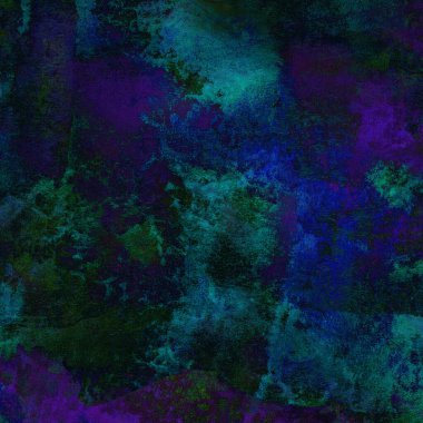 Yeşil ve mavi suluboya desenli soyut arkaplan