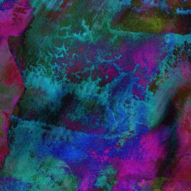 Soyut suluboya tasarımı, boyalı dokuya yakın çekim. Asgari arkaplan.