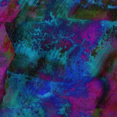 Soyut suluboya tasarımı, boyalı dokuya yakın çekim. Asgari arkaplan.