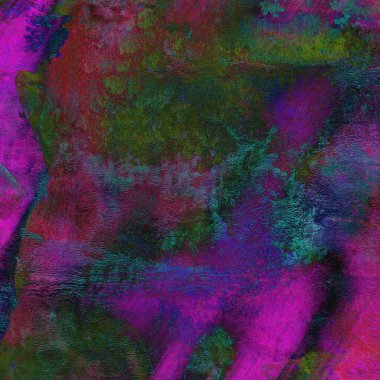 Soyut suluboya tasarımı, boyalı dokuya yakın çekim. Asgari arkaplan.