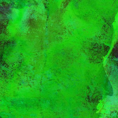 Yeşil suluboya desenli soyut arkaplan