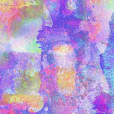 soyut mor suluboya tasarımı 