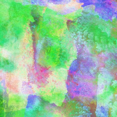 Soyut suluboya tasarımı, boyalı dokuya yakın çekim. Asgari arkaplan.