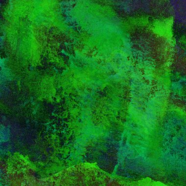 Yeşil suluboya desenli soyut arkaplan